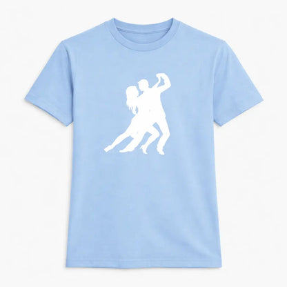 t-shirt boutique tango bleu ciel