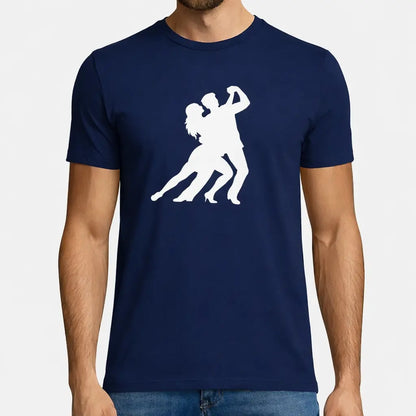 t-shirt tango danseur silhouette passion