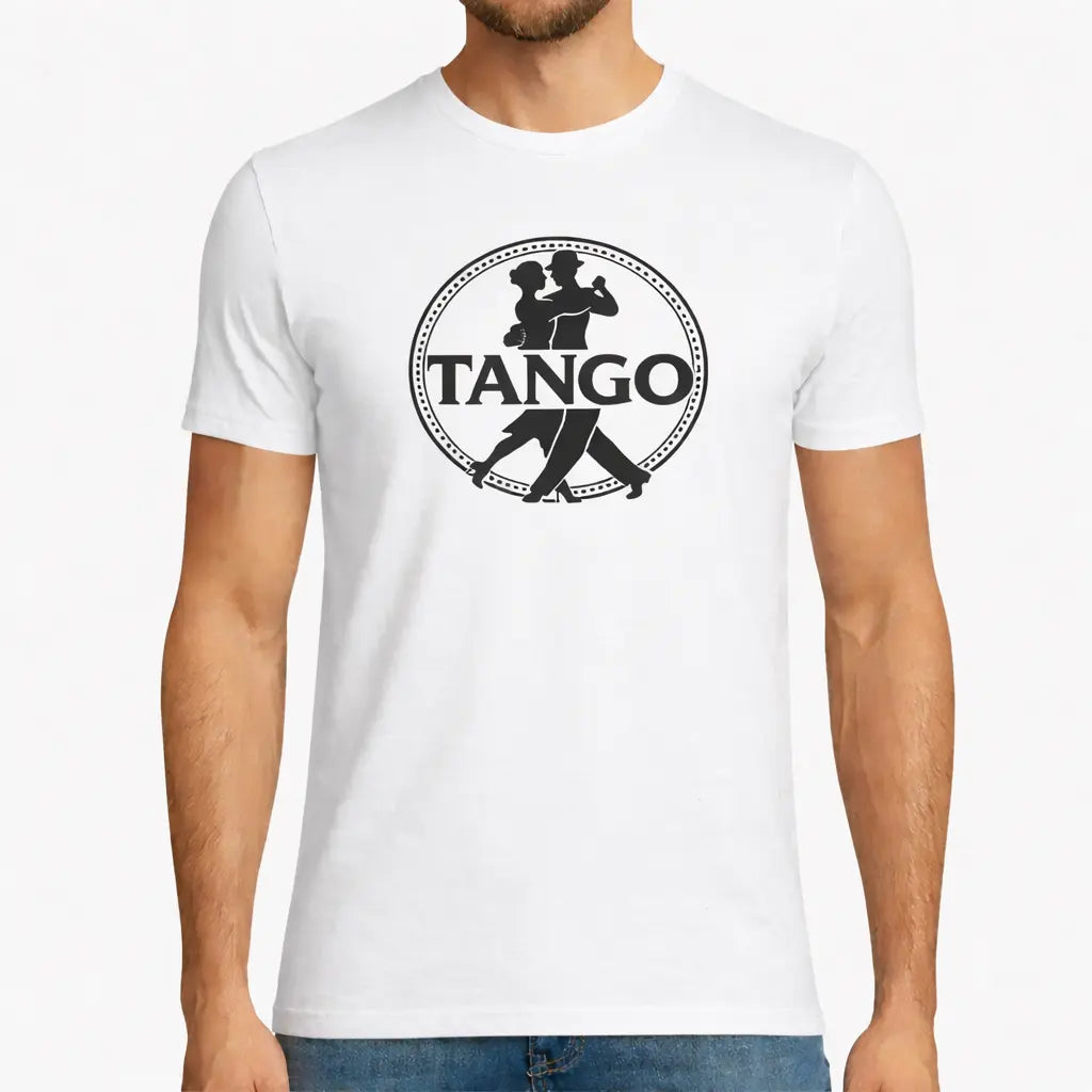 T-shirt tango homme social club blanc