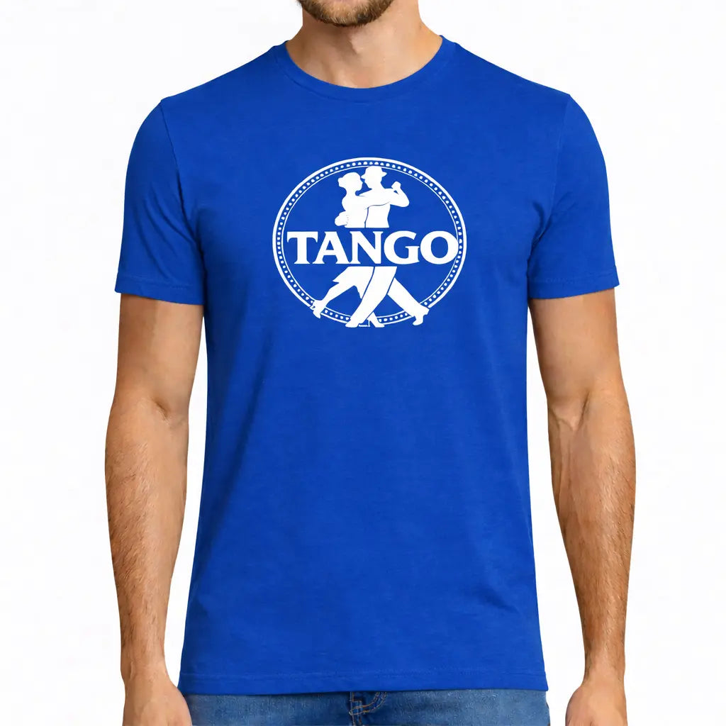 T-shirt tango homme social club bleu