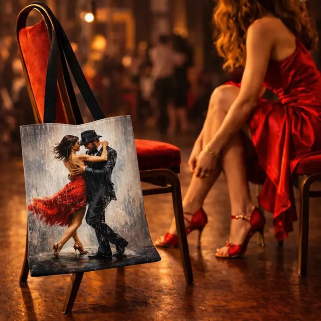 Tanguera avec sac tango stylé