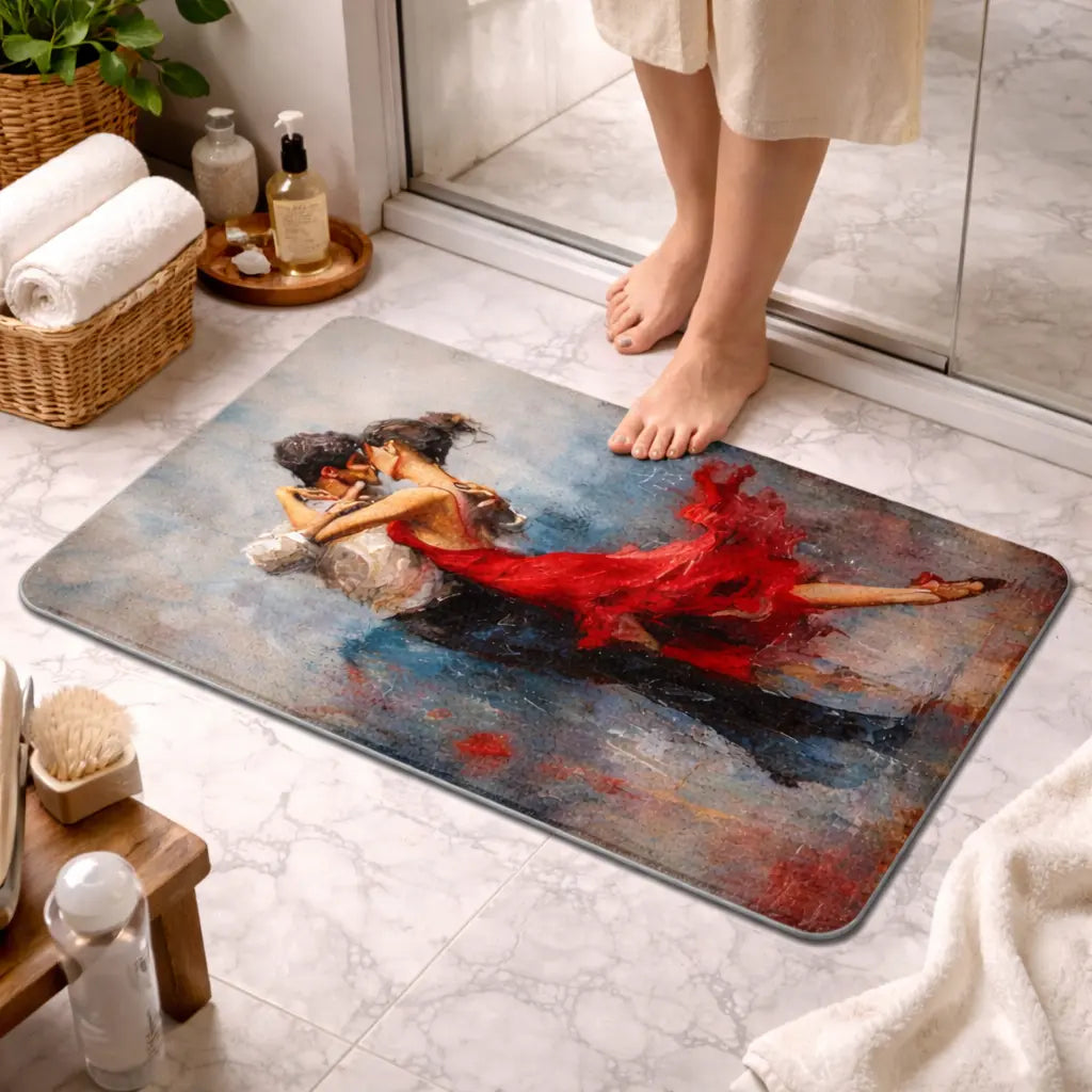 tapis de bain stye tango