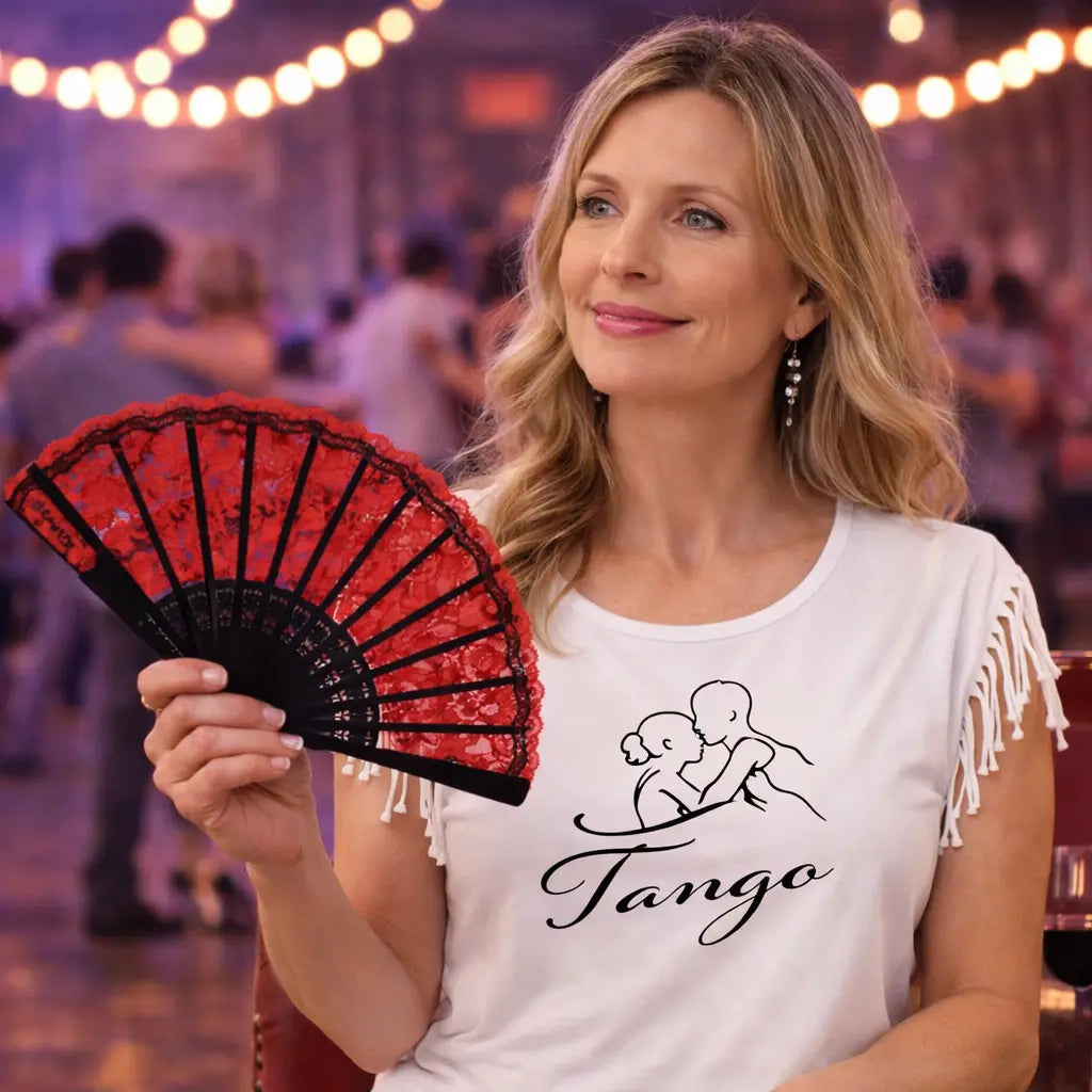 t-shirt femme tango blanc